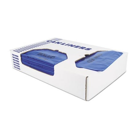 Unisan Low-Density Healthcare inSoiled Linenin Bags, 20-30Gal, 1.3Mil, 30x43, Blue, 200PK A6043PX